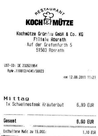 imci Hffner Kochmtze Restaurant